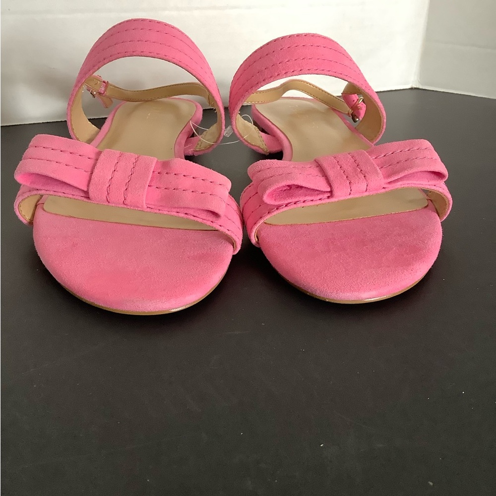 Talbots Pink Sandals with Adjustable Ankle Strap